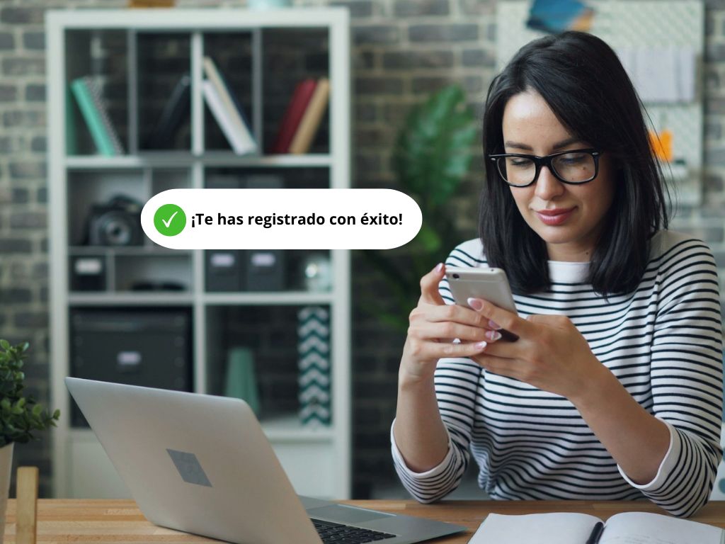 Registrado con éxito